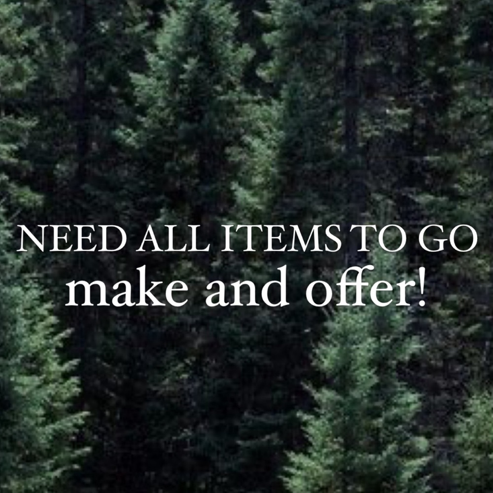 ALL ITEMS MUST GO!